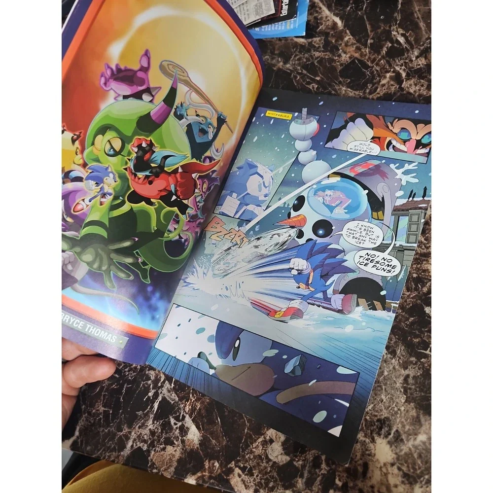Sonic The Hedgehog Zeti Hunt! Trade Paperback Comic Book Speed Sega